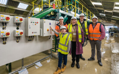Three Cornwall Council Cabinet members have toured our new pilot plant